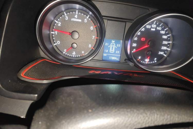 Used Haval M6 2021 PLUS 1.5T Manual Elite Smart Connectivity Model Odometer Close Up