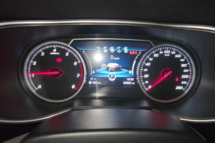 Used Hongqi H5 2019 30TD Smart Connect Enjoy Edition Instrument Cluster