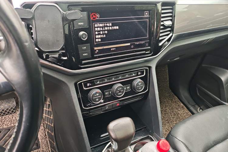 Used Volkswagen Teramont 2019 380TSI Four-Wheel Drive Luxury Version China VI Standard Audio And AC Panel