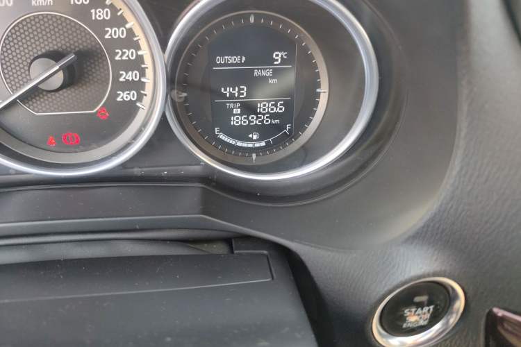 Used Mazda Atenza 2015 2.0L Blue Sky Luxury Edition Odometer Close Up