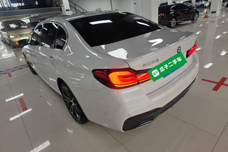 Used BMW 5 Series 2022 Restyled 530Li Leading Edition M Sport Package Rear Left 45 Deg