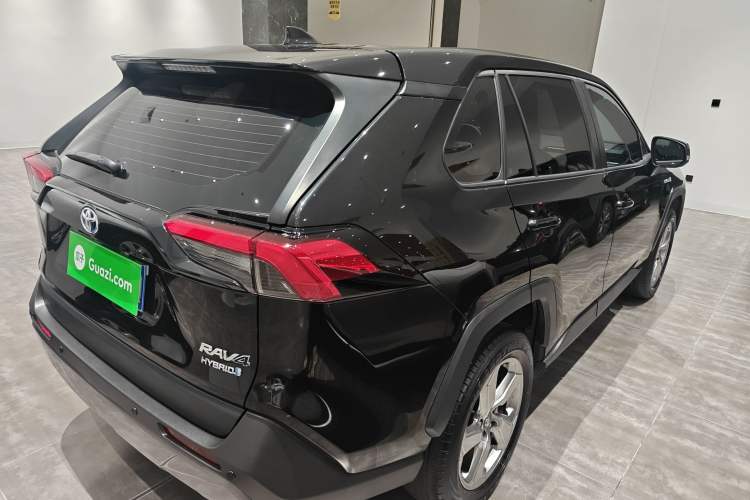 Used Toyota RAV4 2021 Revised Version Dual-Motor Hybrid 2.5L E-CVT Two-Wheel Drive Elite Edition Rear Right 45 Deg