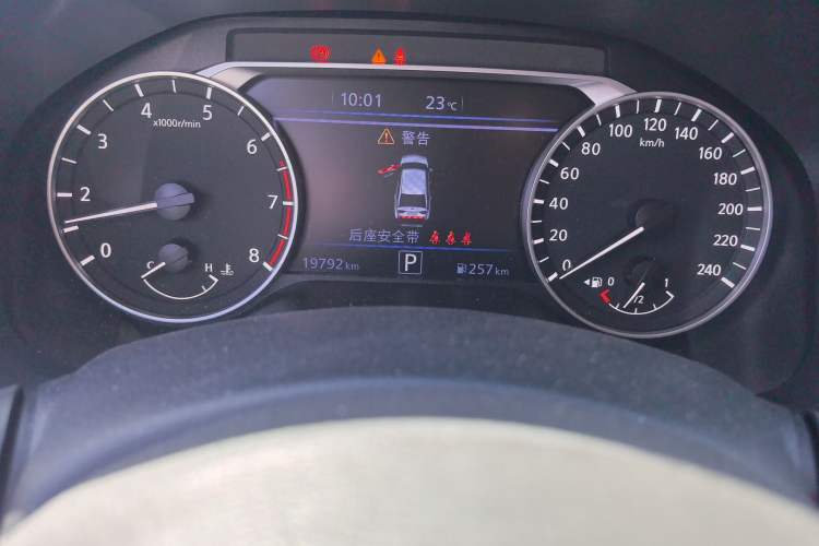 Used Nissan Teana 2022 2.0L XL-Upr Enjoyment Edition Odometer Close Up