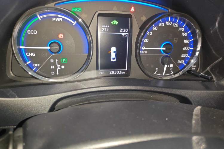 Used Toyota Levin Hybrid E+ 2019 1.8L PH GS E-CVT Elite Edition Odometer Close Up