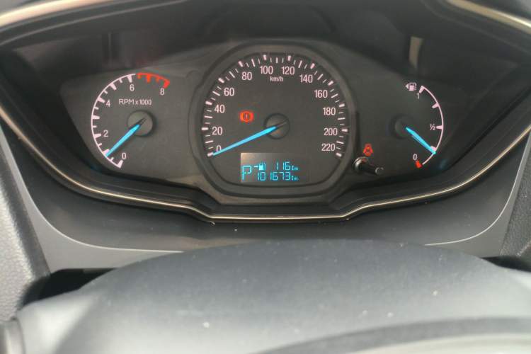 Used Ford Escort 2015 1.5L Automatic Comfort Edition Odometer Close Up