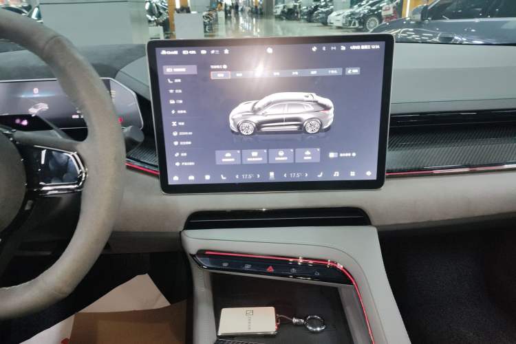 Used Zeekr 001 2022 Ultra-Long Range Dual-Motor ME Version Audio And AC Panel