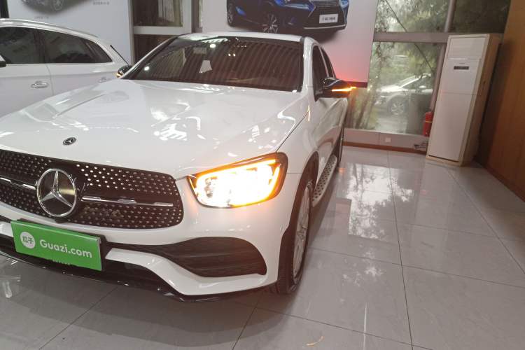 Used Mercedes-Benz GLC Coupe 2021 GLC 260 4MATIC Coupe SUV Left Front Headlight