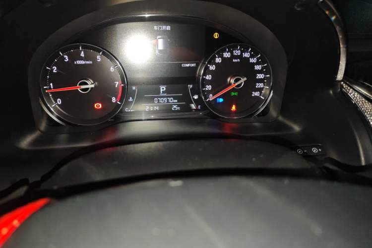 Used Honda Avancier 2017 370TURBO 2WD Luxury Edition Odometer Close Up