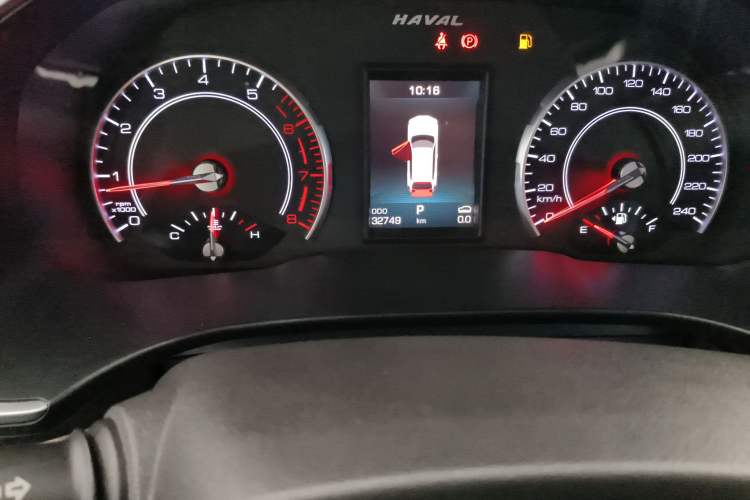 Used Haval H6 2019 1.5 GDIT Automatic Luxury Smart Connect Version China VI Standard Odometer Close Up