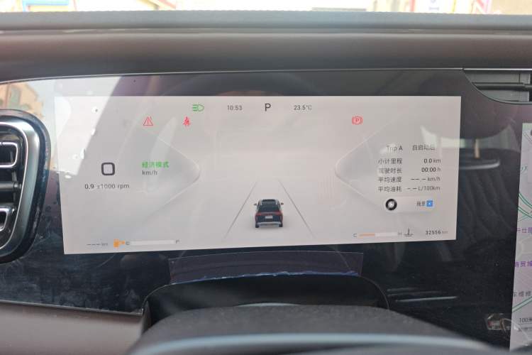 Used EXEED Lanyue 2023 400T Four-Wheel Drive Starry Edition 7-Seater Instrument Cluster