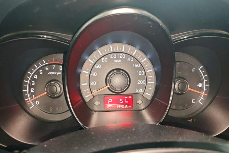 Used Kia K2 2015 Sedan 1.4L Automatic GLS Instrument Cluster