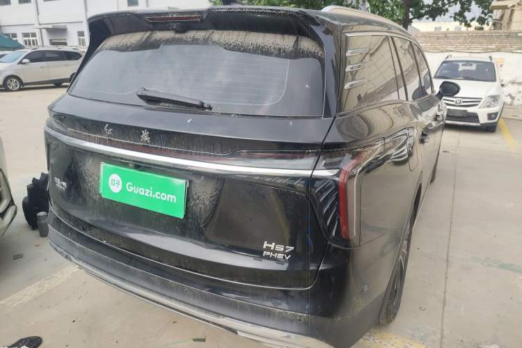 Used Hongqi HS7 PHEV 2024 2.0T PHEV Four-Wheel Drive Flagship Edition 7 Seats Rear Right 45 Deg