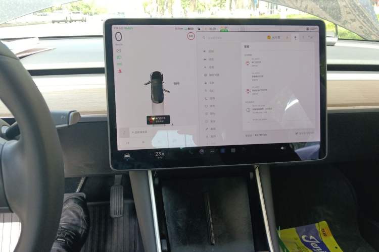 Used Tesla Model 3 2019 Standard Range Rear-Drive Upgraded Version Audio And AC Panel