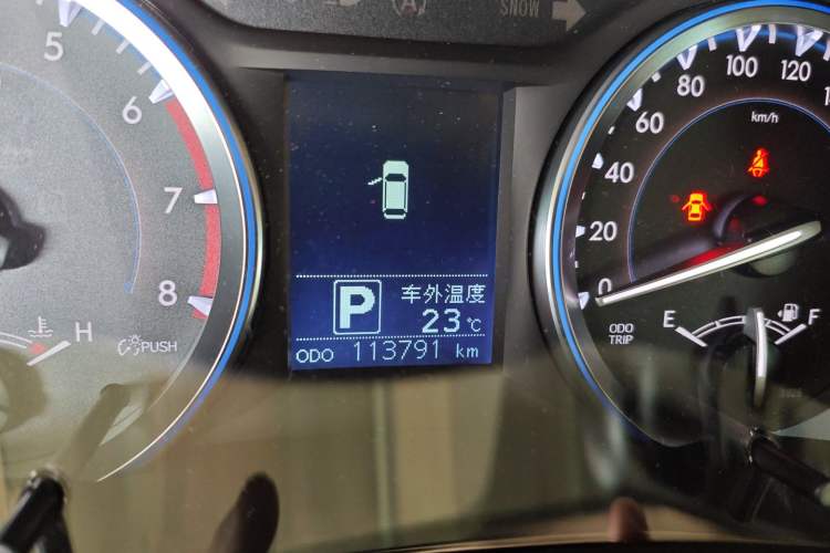 Used Toyota Highlander 2015 2.0T Two-Wheel Drive Luxury Edition 7 Seats Instrument Cluster