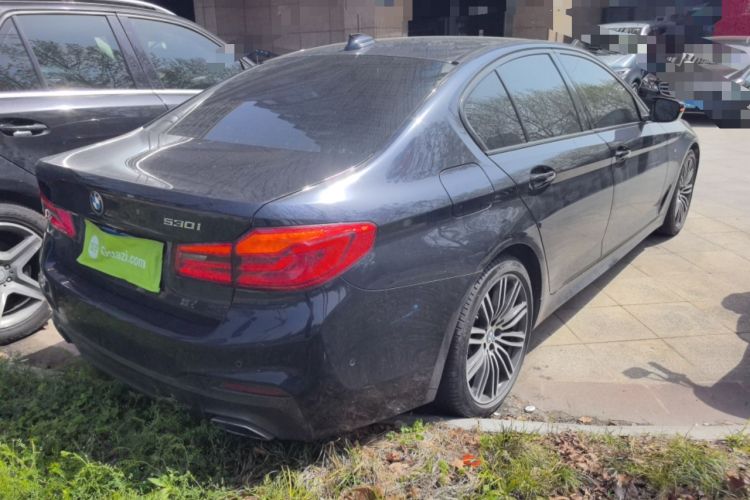 Used BMW 5 Series 2019 530i M Sport Package Rear Right 45 Deg