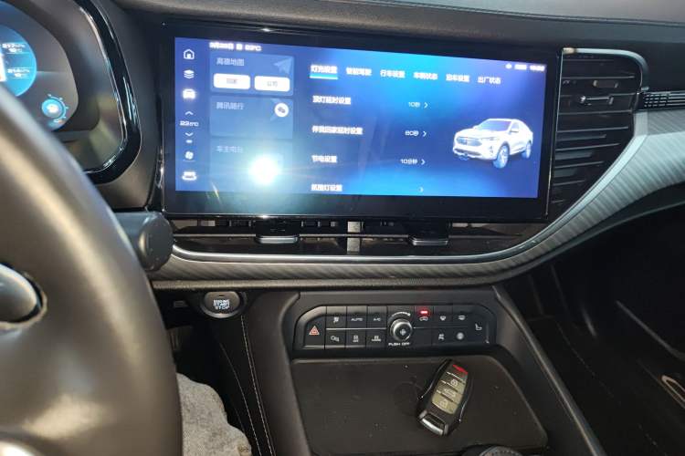 Used Haval F7x 2021 1.5T Two-Wheel Drive Smart Technology Edition Audio And AC Panel