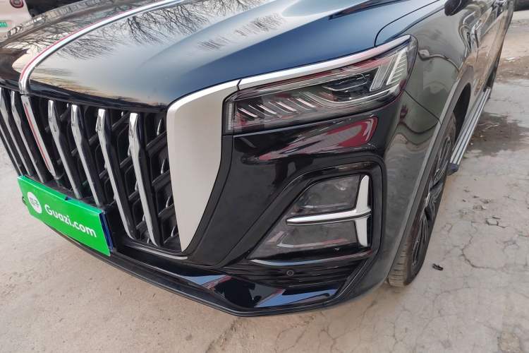 Used Hongqi HS5 2025 2.0T Two-Wheel Drive 600 000-Vehicle Commemorative Edition Left Front Headlight