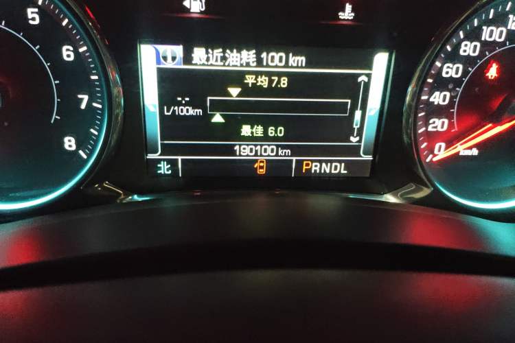 Used Chevrolet Equinox 2018 535T Automatic YuJie Edition Odometer Close Up