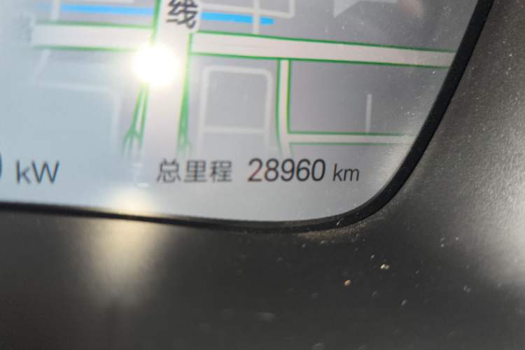 Used BYD Song PLUS New Energy 2025 EV 520km Premium Version Odometer Close Up