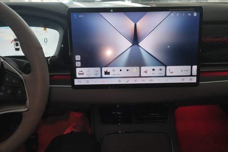 Used BYD Han 2024 DM-i Glory Edition 200KM Flagship Model Audio And AC Panel