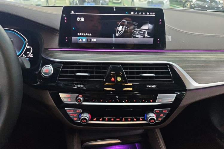 Used BMW 5 Series New Energy 2020 530Le Pioneer Edition Audio And AC Panel