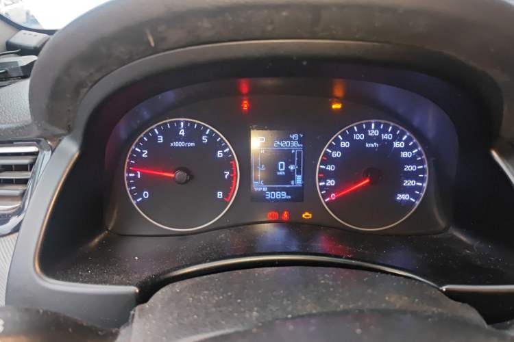 Used Kia Forte 2019 1.6L Automatic Fashion Edition China VI Standard Instrument Cluster