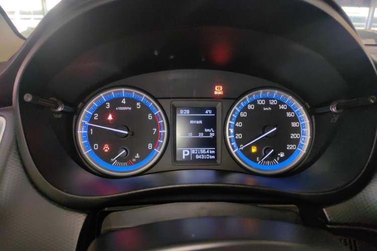 Used Suzuki S-Cross 2015 1.6L CVT Two-Wheel Drive Entry-Level Trim Instrument Cluster