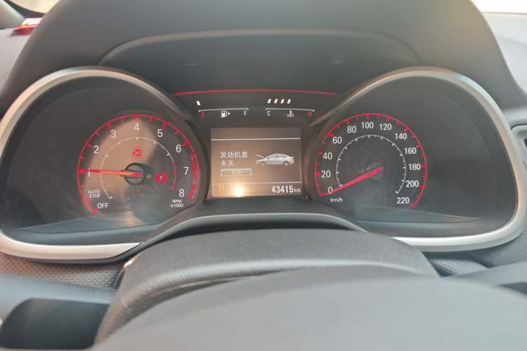 Used Chevrolet Monza 2019 RS 330T Automatic Comfort Edition China VI Standard Instrument Cluster