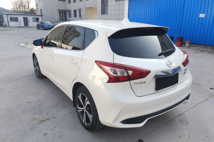 Used Nissan Tiida 2019 1.6L CVT Smart Enjoyment Version China VI Standard Rear Left 45 Deg