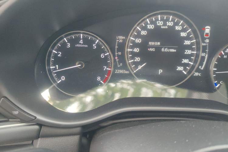 Used Mazda 3 Axela 2021 2.0L Automatic Zhiqing Edition Odometer Close Up