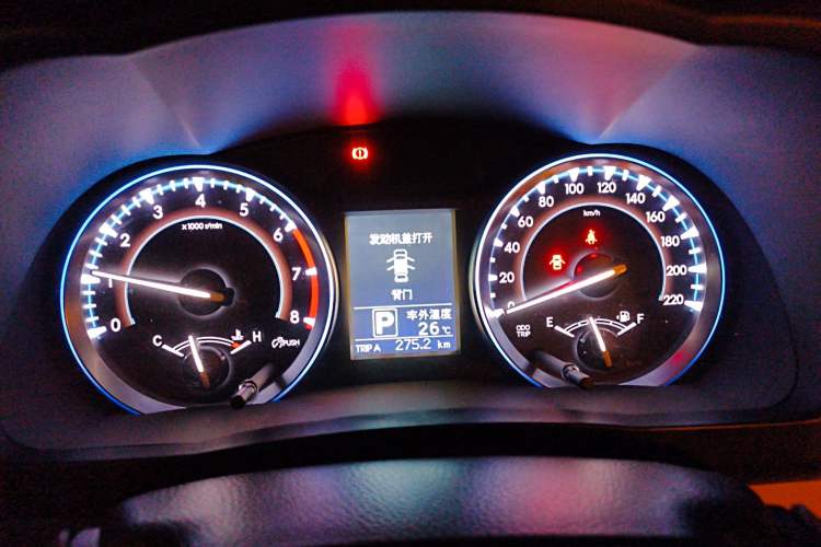 Used Toyota Highlander 2015 2.0T Two-Wheel Drive Luxury Edition 7 Seats Instrument Cluster