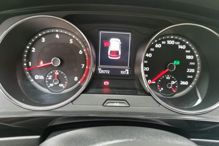 Used Volkswagen Tiguan L 2018 330TSI Automatic Two-Wheel Drive Flagship Edition Odometer Close Up