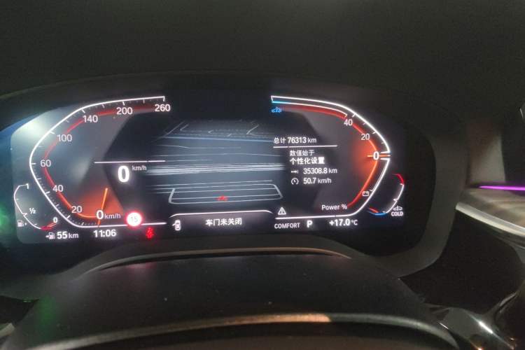 Used BMW 6 Series GT 2022 630i Luxury Design Package Odometer Close Up