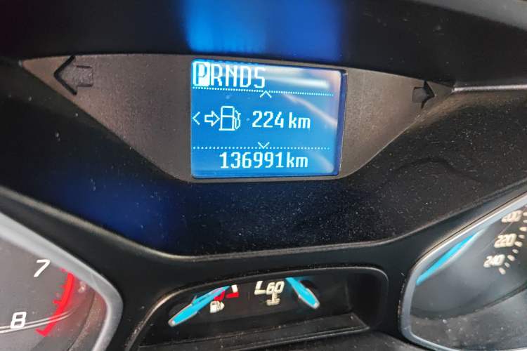 Used Ford Focus 2012 Hatchback 1.6L Automatic Fashion Edition Odometer Close Up