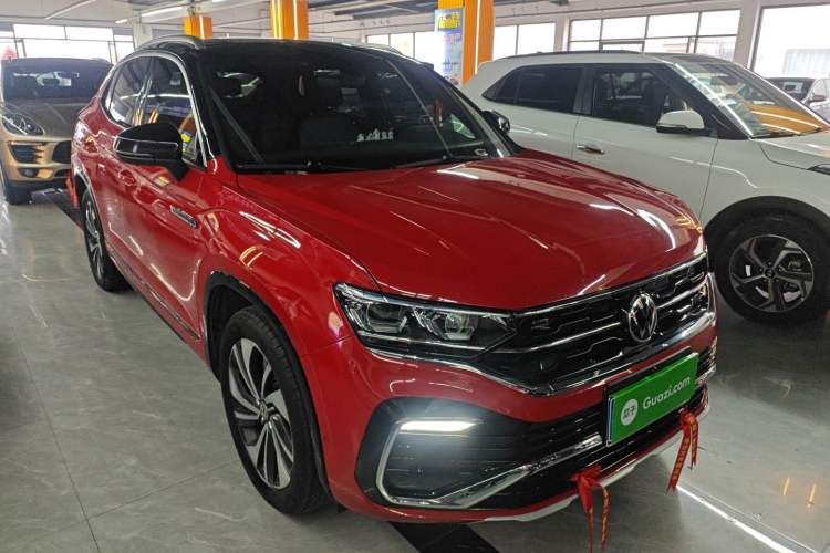 Used Volkswagen Tayron X 2020 380TSI Four-Wheel Drive Dynamic Connect Edition Front Right 45 Deg