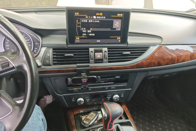 Used Audi A6L 2015 30 FSI Millionth Anniversary Comfort Model Audio And AC Panel