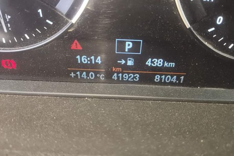 Used BMW 1 Series 2020 120i M Sport Package Odometer Close Up