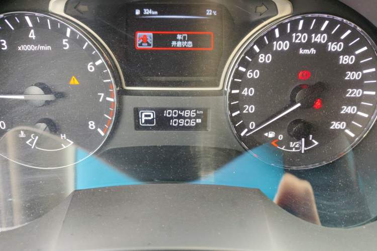 Used Nissan Teana 2018 2.0L XL Smart Upgrade Edition Odometer Close Up