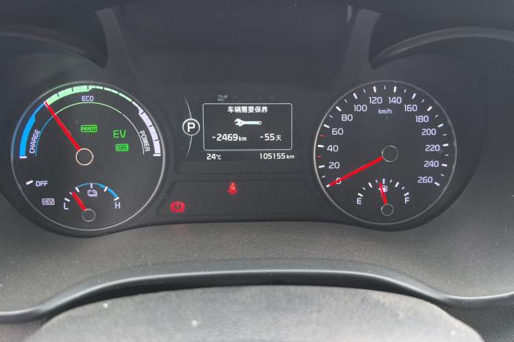 Used Kia K5 New Energy 2018 2.0L Smart Enjoyment Version Odometer Close Up