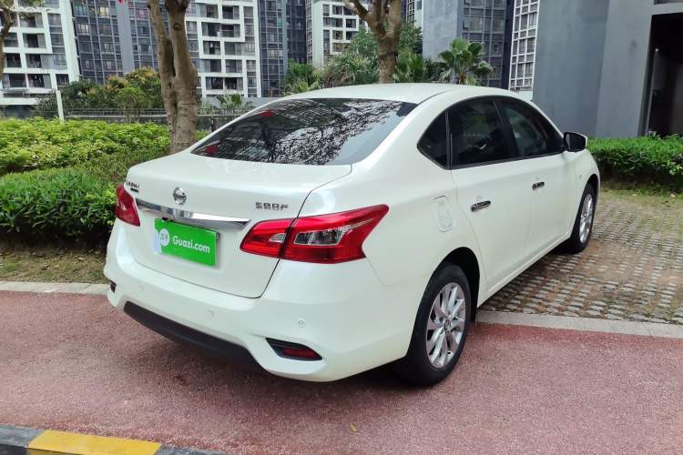 Used Nissan Sylphy 2022 Classic 1.6XE CVT Comfort Edition Rear Right 45 Deg