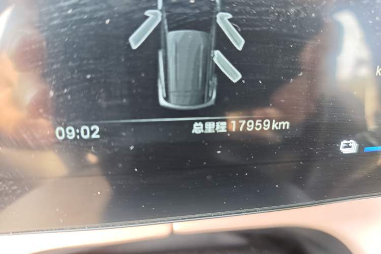 Used BYD Seagull 2025 305km Active Version Odometer Close Up