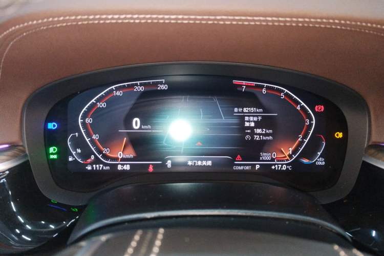 Used BMW 5 Series 2022 Second Facelift 530Li Leading Edition Luxury Package Instrument Cluster