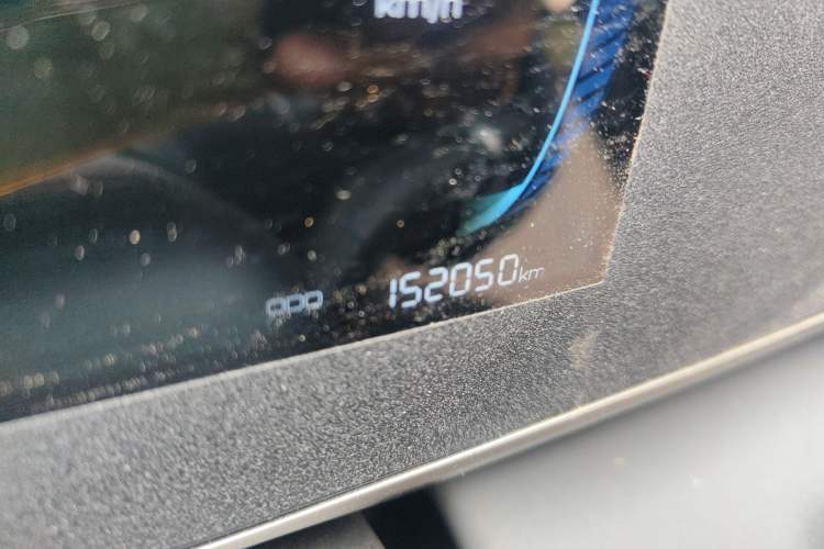 Used BYD Qin L 2024 DM-i 80KM Leading Model Odometer Close Up