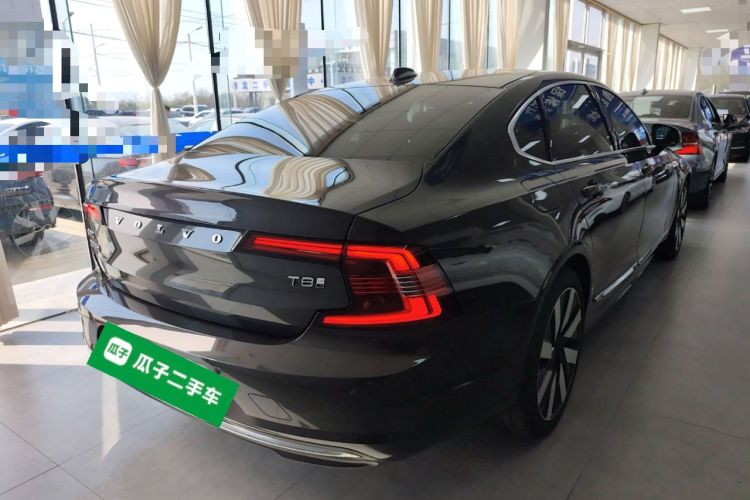 Used Volvo S90 New Energy 2025 Plug-in Hybrid Four-Wheel Drive Long-Range Luxury Smart Edition Rear Right 45 Deg