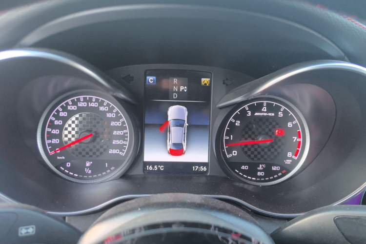 Used Mercedes-Benz C-Class AMG 2017 AMG C 43 4MATIC Special Edition Instrument Cluster