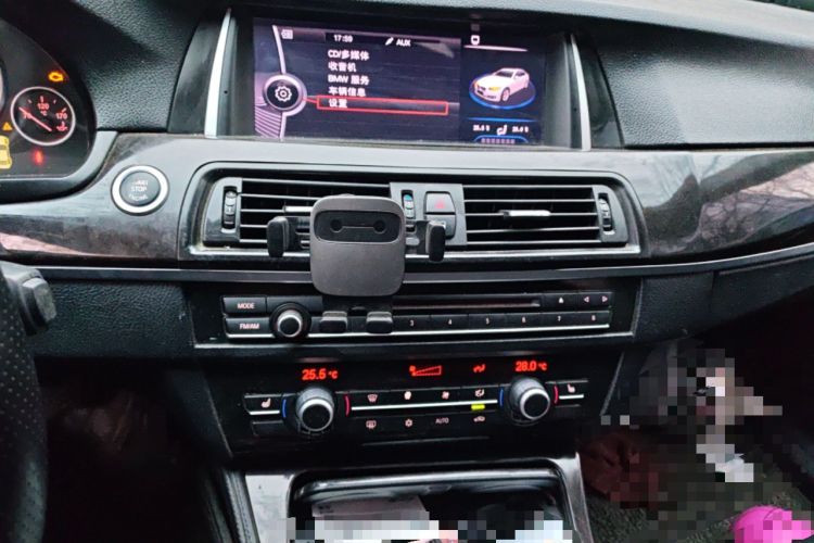 Used BMW 5 Series 2012 523Li Leading Model Audio And AC Panel