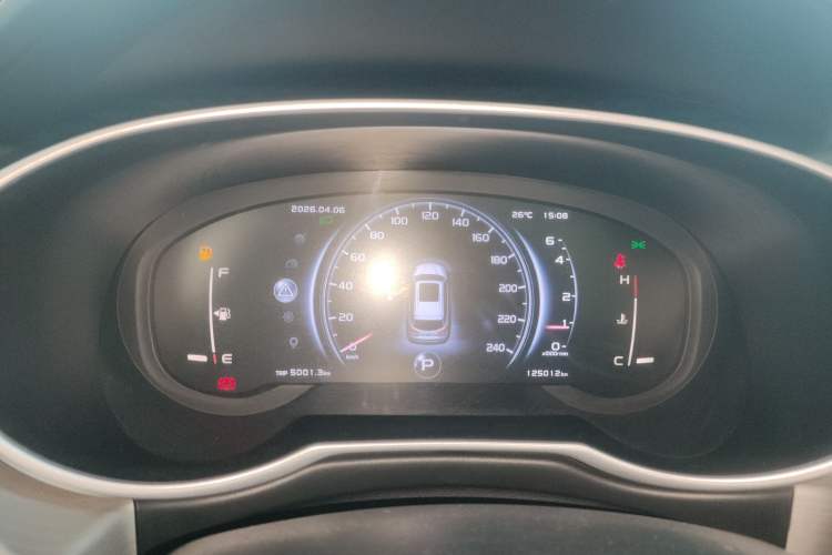 Used Geely Auto Emgrand X7 Sport 2018 1.8TD Automatic Two-Wheel Drive Smart Connect 4G Internet Edition Instrument Cluster