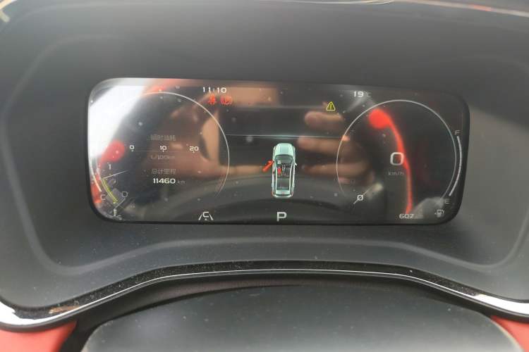 Used Geely Auto Emgrand S 2021 1.4T CVT Luxury Version Odometer Close Up