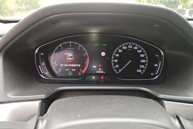 Used Honda Inspire 2019 260TURBO Jingyue Edition China VI Instrument Cluster