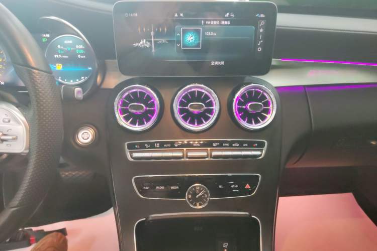 Used Mercedes-Benz C-Class 2021 C 260 L Sport Edition Star Collection Audio And AC Panel